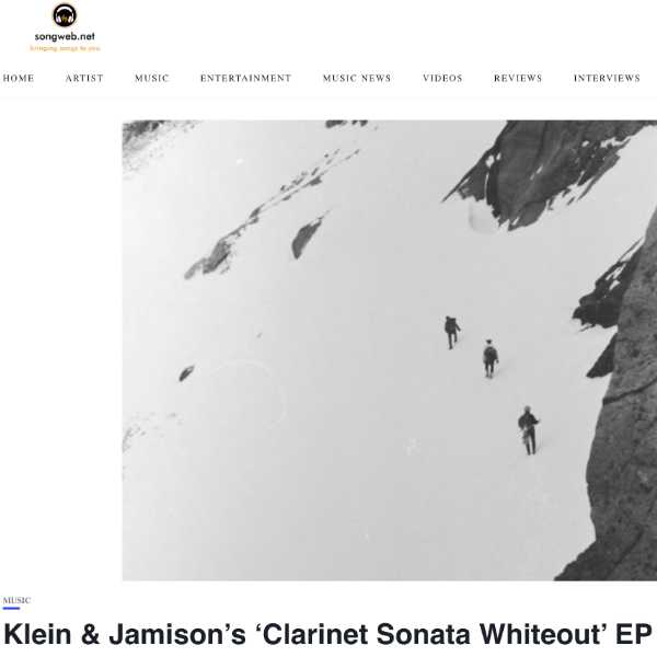Clarinet Sonata Whiteout, SongWeb.net